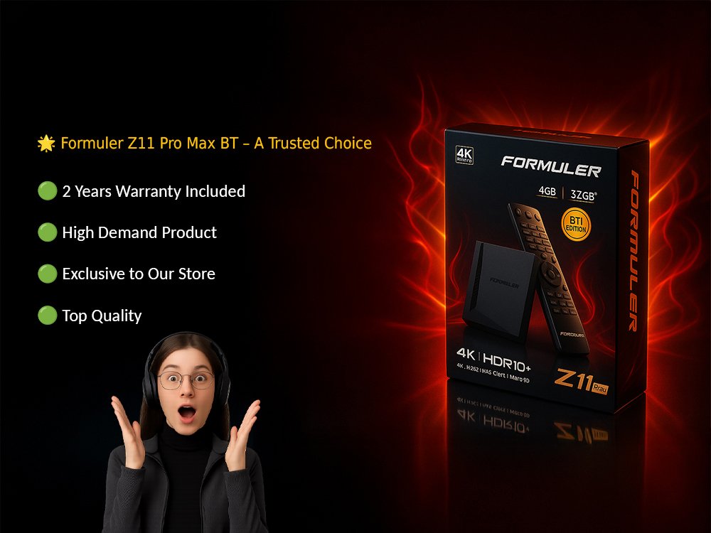 Boîtier Formuler Z11 Pro Max BT